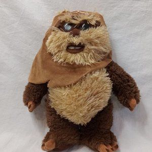 Disney Parks Ewok Wicket Star Wars 10 Inch Plush Stuffed Animal